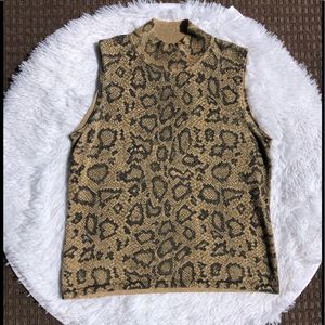 🌻3/$25 Style & Co Collection Sleeveless mock neck